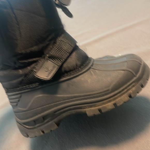 Merence Toddler Black Heavy Rain Snow Boots - Picture 10 of 17